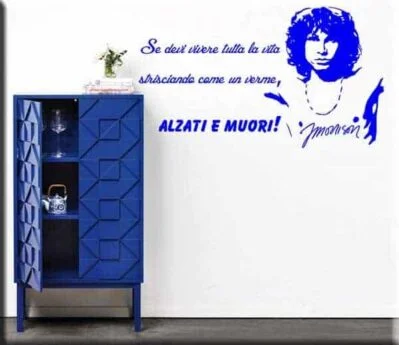 ADESIVO MURALE FRASE JIM MORRISON