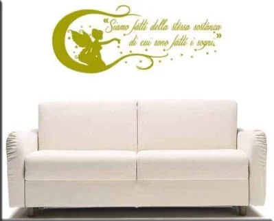 adesivo murale frase William Shakespeare