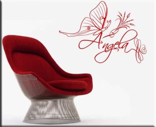 Sticker Da Parete Personalizzato RP Grafica - Crea Online Il Tuo Design Con Nome, Data O Frase, Vinile Lavabile, Perfetto Come Regalo