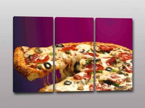 quadri moderni pizza