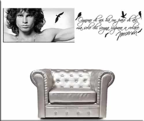 Jim Morrison quadro + sticker