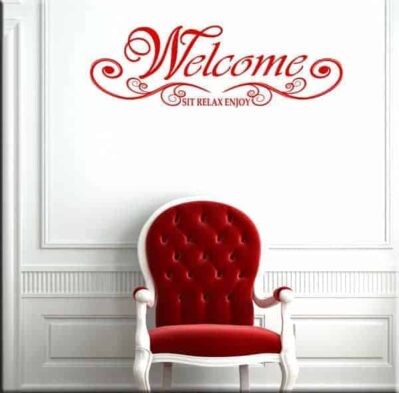 wall sticker welcome