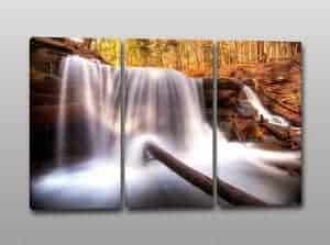 quadri moderni paesaggio cascate