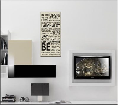 quadro moderno in this house