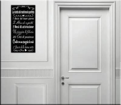 quadro moderno matrimonio perfetto