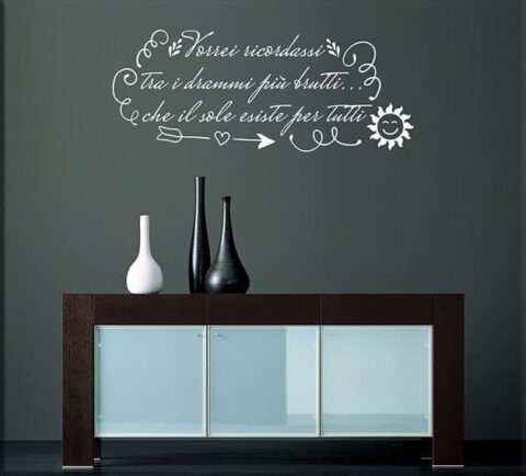 wall stickers frase sole