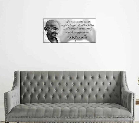 quadro moderno Gandhi