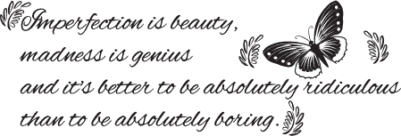 wall stickers Marilyn Monroe