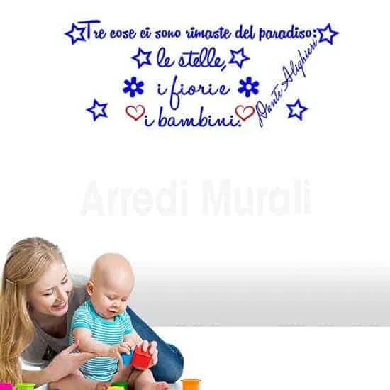 Adesivi Murali Bambini Con Frasi Motivazionali - Decorazione Angolo Lettura, Per Camerette E Asili, Facili Da Applicare