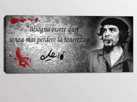Quadro moderno citazione Che Guevara