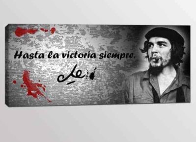 Quadro moderno frase Che Guevara