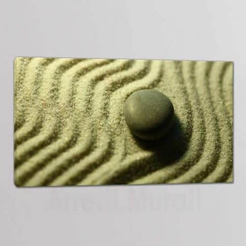 Quadro moderno pietra sabbia Zen