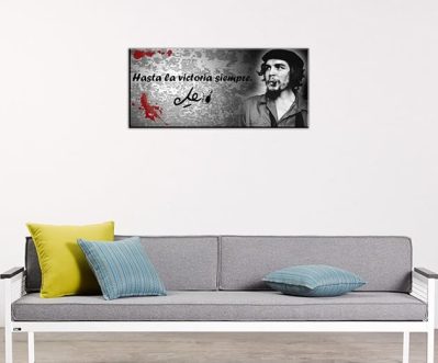 Quadro moderno stampa frase Che Guevara