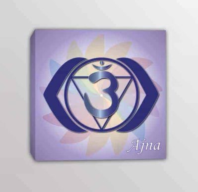 quadri moderni sette chakras quadro Ajna