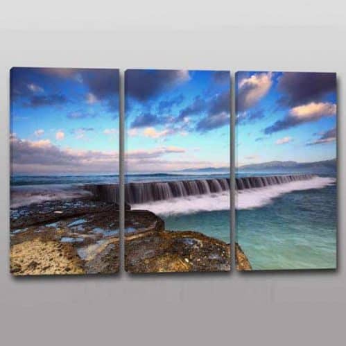 quadri moderni con paesaggio marino stampa su tela
