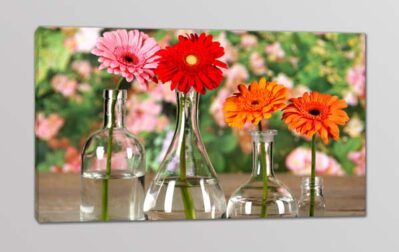 quadro moderno fiori stampa tela