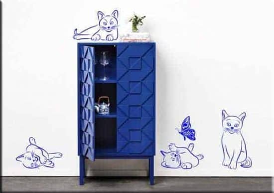 Adesivi murali gatti decorazioni arredo