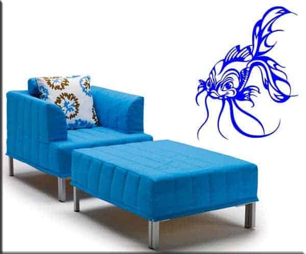 Adesivo Murale Decorativo Aquila – 6 Misure Disponibili – Colore Rosa 80x23 Cm – Rimovibile