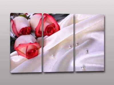 quadri moderni fiori rose stampa arredo