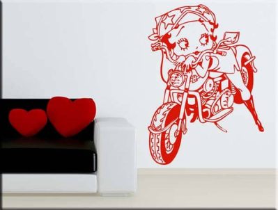 adesivi da parete Betty Boop