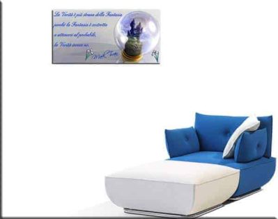 Quadro moderno citazione Mark Twain