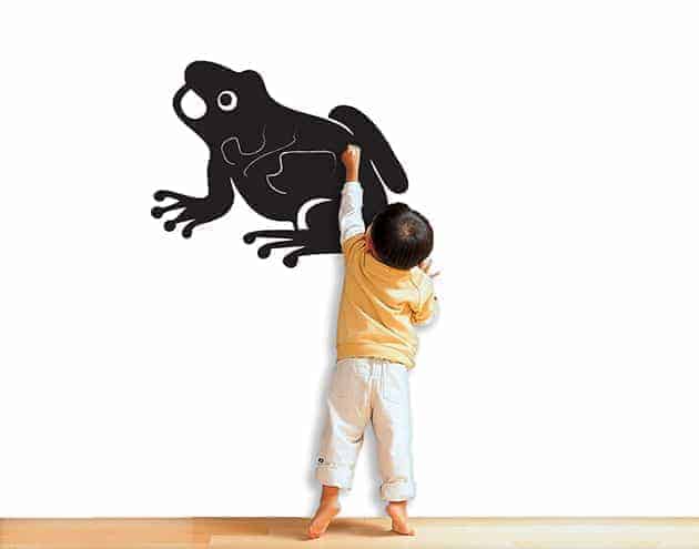 Lavagne adesive murali bambini rana arredo