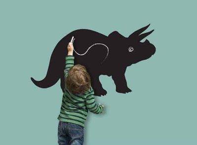 lavagne adesive da parete dinosauro bambino