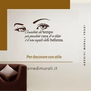 Adesivo murale in vinile per stilista, salone di bellezza, parrucchiere, strumenti da barbiere, adesivi per taglio di capelli (#3498dg) - Italia