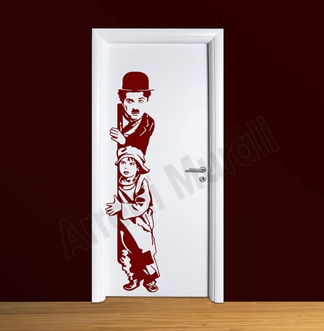 decorazioni da parete charlie chaplin arredo casa
