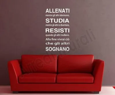 Adesivo Murale Ancora Con Guinzaglio – 6 Pezzi Tagliati, Rimovibili