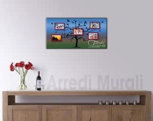 quadro moderno personalizzato foto famiglia
