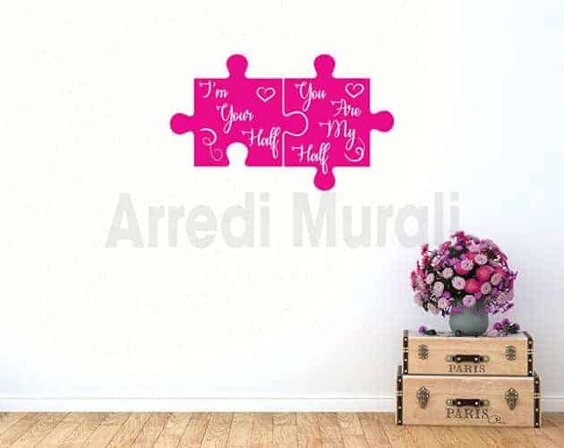 decorazioni da parete frasi amore adesivi murali