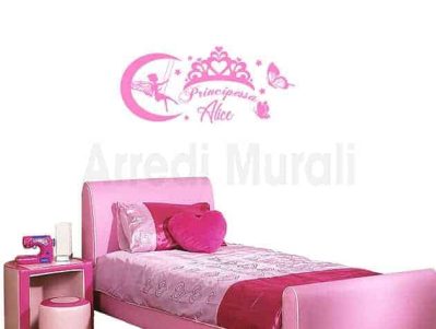 Stickers Unicorno Bambina Decalmile Adesivi Murali Unicorno Bambina Adesivi Da Parete Fata Castello Decora Stickers Principesse - 7