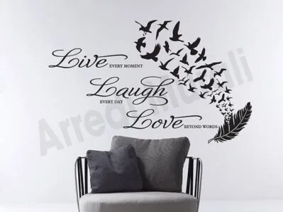 Adesivo murale Live your Dreams - Per la casa e per te - Decorare c Adesivo murale Live your Dreams - Per la casa e per te - Decorare c