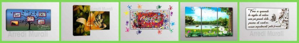 arredare le pareti con i quadri moderni su tela