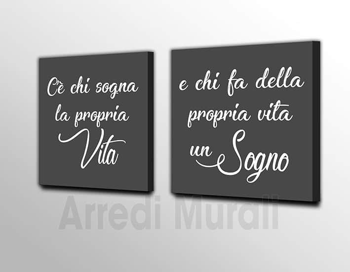 quadri moderni frase stampe tela decorazioni murali