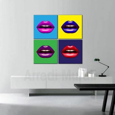 Decorazioni da parete quadri pop art