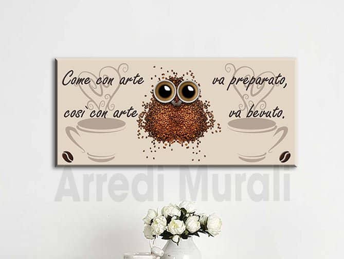 Quadro Su Tela Chicchi Di Caffè CXHOSTENT 30x30 Cm – Decorazione Da Parete Artistica Per Cucina E Sala Da Pranzo, Stampe Moderne
