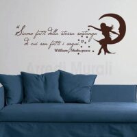 LifeUp Disegn Originale- Adesivo urale Frase in Italiano Soggiorno