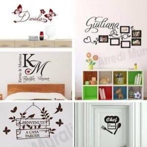 Adesivi Murali Testi Romantici Per Camera Da Letto Coppie - Decorazione Creativa Fai Da Te