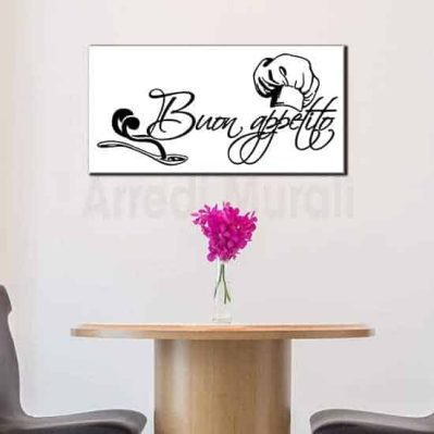 Quadro moderno buon appetito