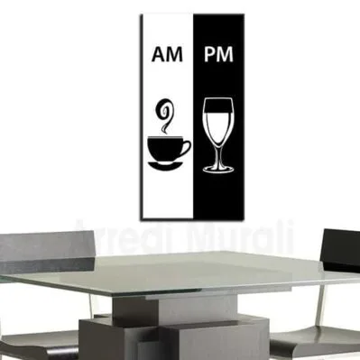 Burkfeeg 3 Pezzi Caffè Bar Decorazione da Parete - Cucina e Sala da Pranzo - Moderni Quadri 30 x 40 cm Senza Cornice