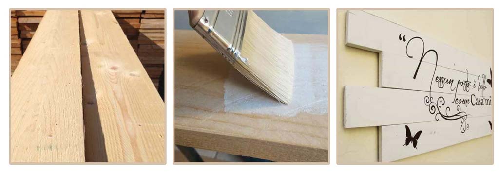 arredo pareti casa shabby pannelli in legno