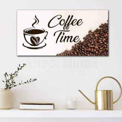 Quadro caffè per bar o per cucina, stampa su tela