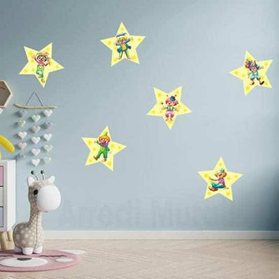 Adesivi per bambini clowns murali per camerette