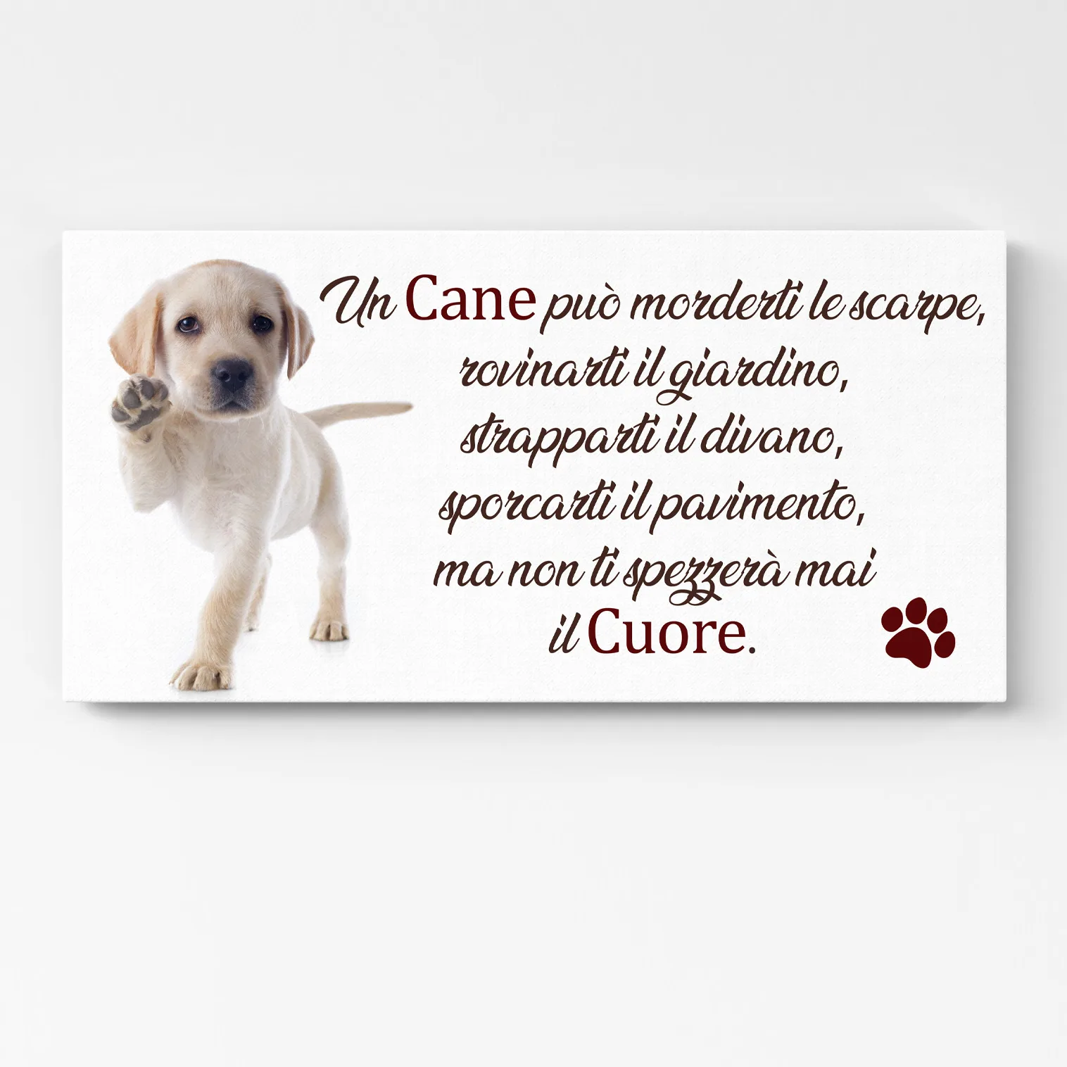 TNND - Poster da bagno per cani levrieri, per bagno, soggiorno, decorazione da parete, in metallo, 20 x 30 cm