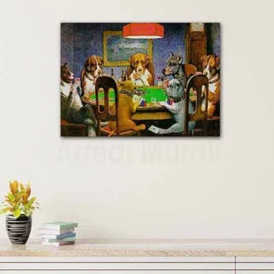 Quadri famosi paesaggio di Macke, stampa su tela per arredare le pareti