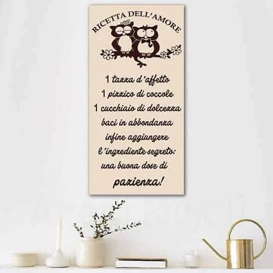 Cartello Decorativo In Legno Con Scritta Amore - Autoportante, Rustico, Per Casa, Matrimonio, Soggiorno E Cucina