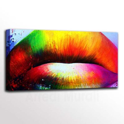 Quadro astratto tela moderna