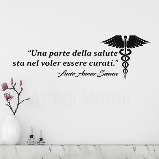 Frase adesiva di Seneca sulla salute